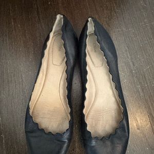 Chloe black ballet flat